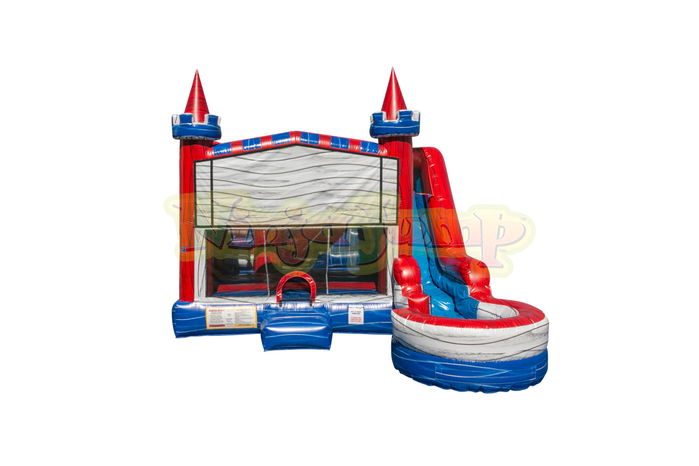 NinjaJumpCastle Tower Module Combo 7 Inflated PoolBB2342