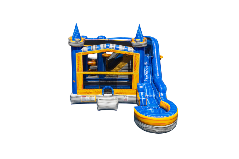 Orange Crush Module Combo 7 Inflated Pool-7C2443