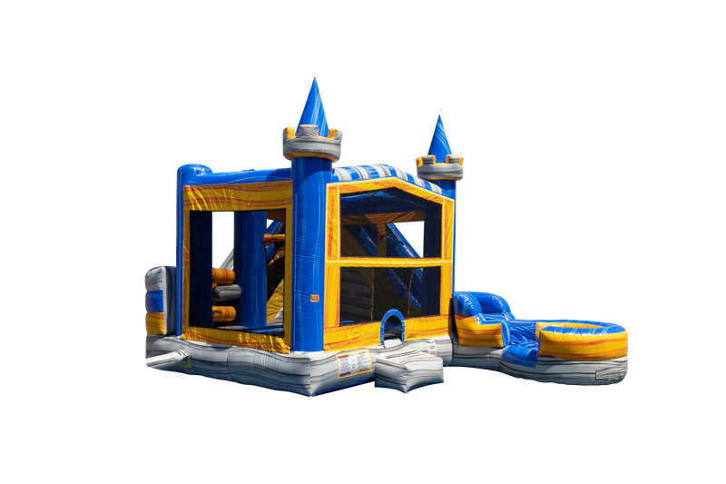 Orange Crush Module Combo 7 Inflated Pool-7C2443