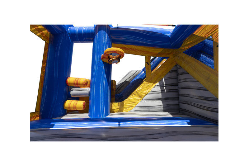 Orange Crush Module Combo 7 Inflated Pool-7C2443