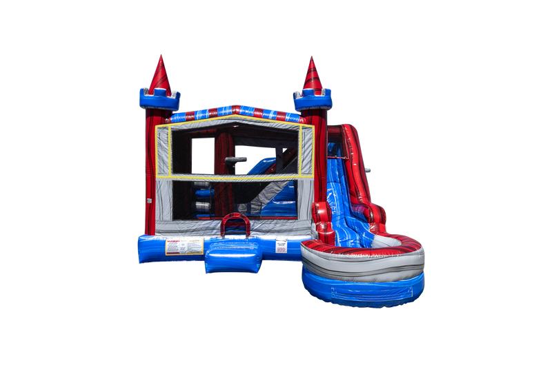 Castle Tower Module Combo 7 Inflated Pool-7C2444