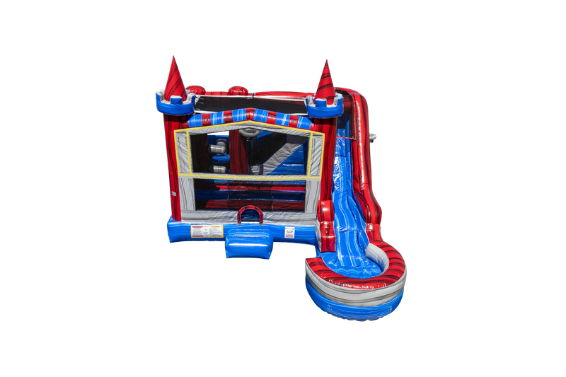 Castle Tower Module Combo 7 Inflated Pool-7C2444