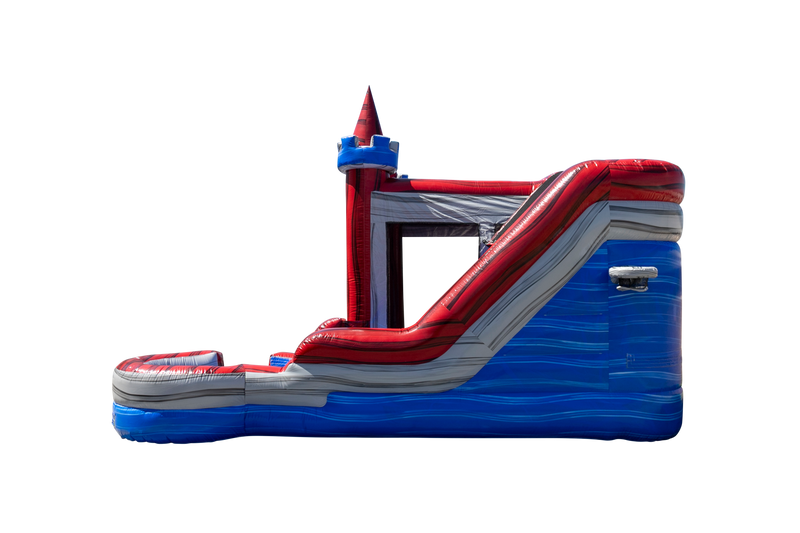 Castle Tower Module Combo 7 Inflated Pool-7C2444
