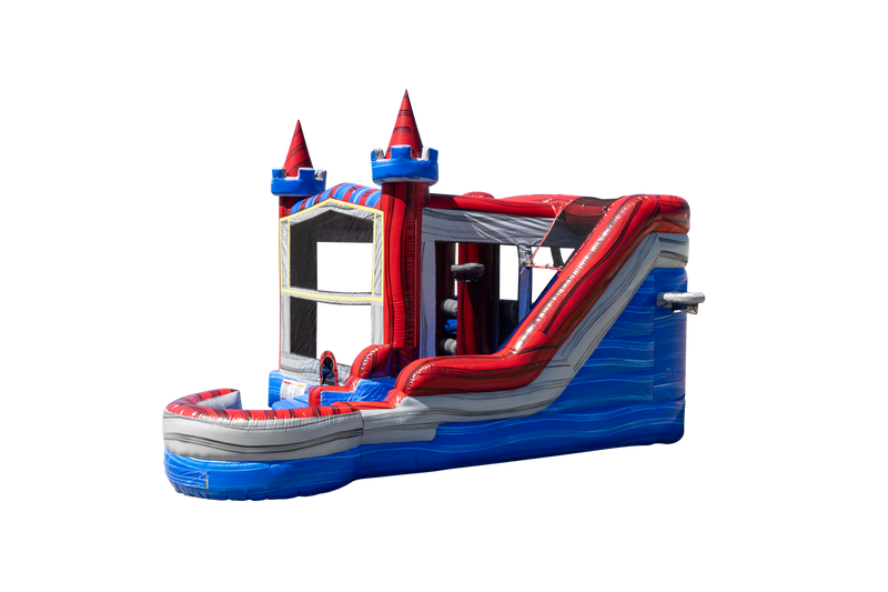 Castle Tower Module Combo 7 Inflated Pool-7C2444