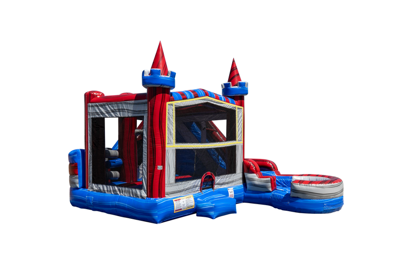 Castle Tower Module Combo 7 Inflated Pool-7C2444