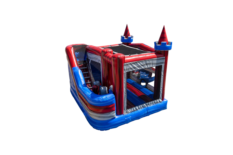 Castle Tower Module Combo 7 Inflated Pool-7C2444
