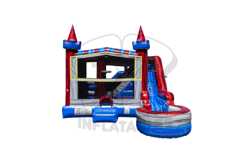 Castle Tower Module Combo 7 Inflated Pool-7C2444