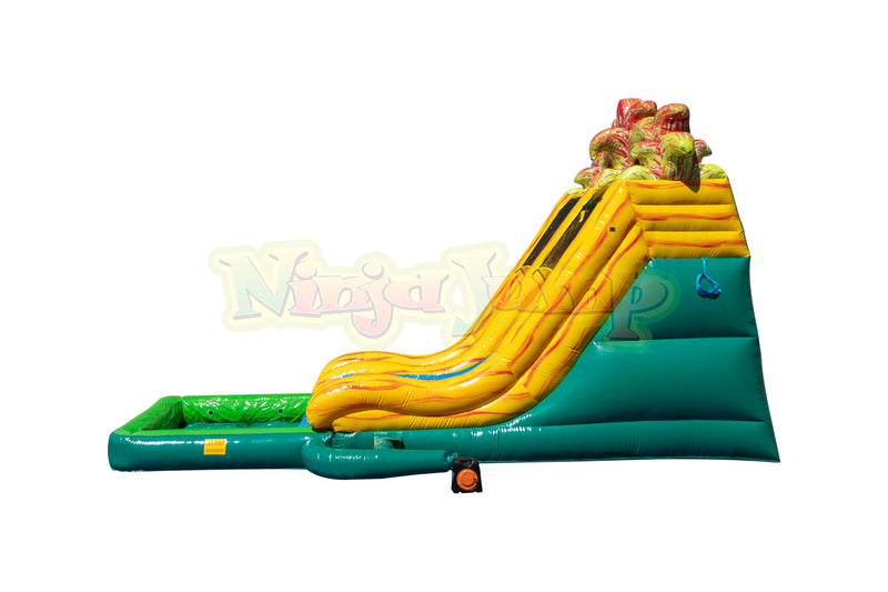 Volcano N' Fire Slide with Detachable Pool-BB1600