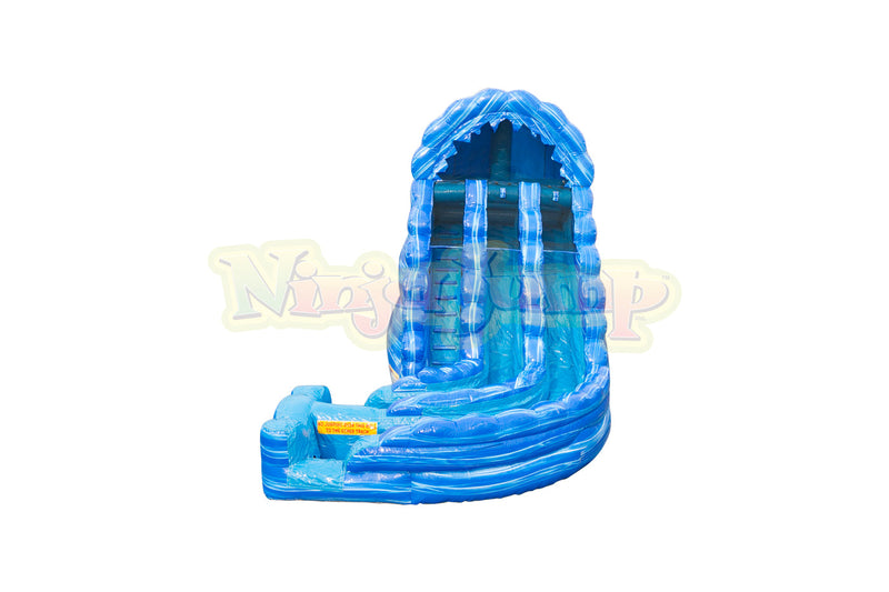 Raging Rapids Water Curve Slide (Blue Marble)-BB1988-TX