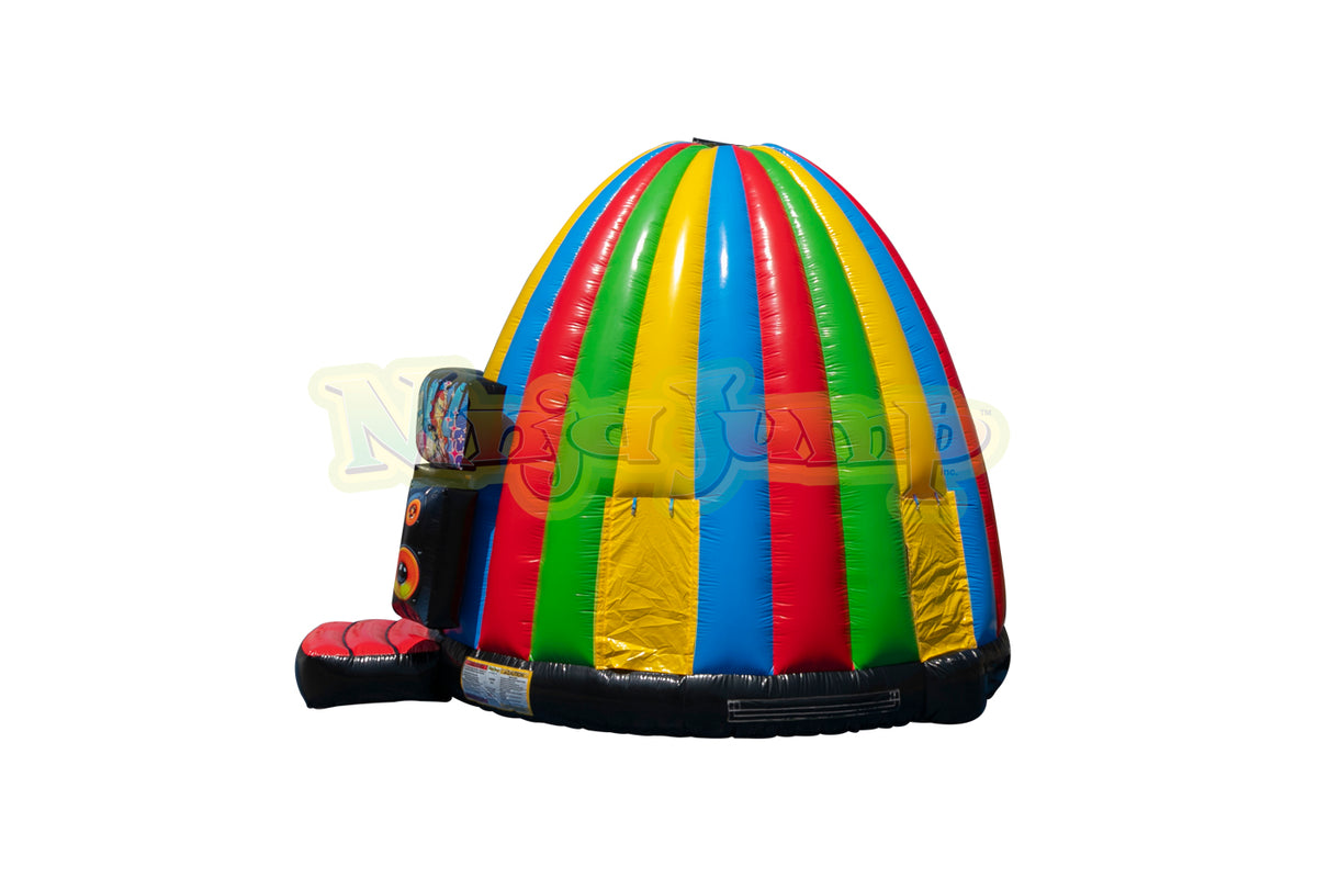 ディズニー　JUMP！BOUNCE！DANCE！ PicassoTiles Inflatable Bounce House Jump & Slide with Pit