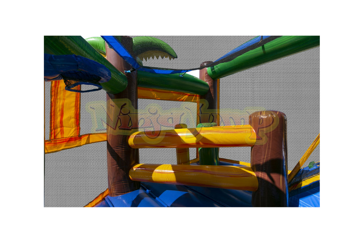 Ninja-Jump-Tropical-Breeze−5−In 1 Module Combo (Wet or Dry