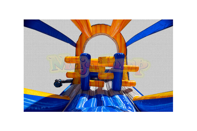 40' Backyard Obstacle Challenge Orange Crush-BB2344