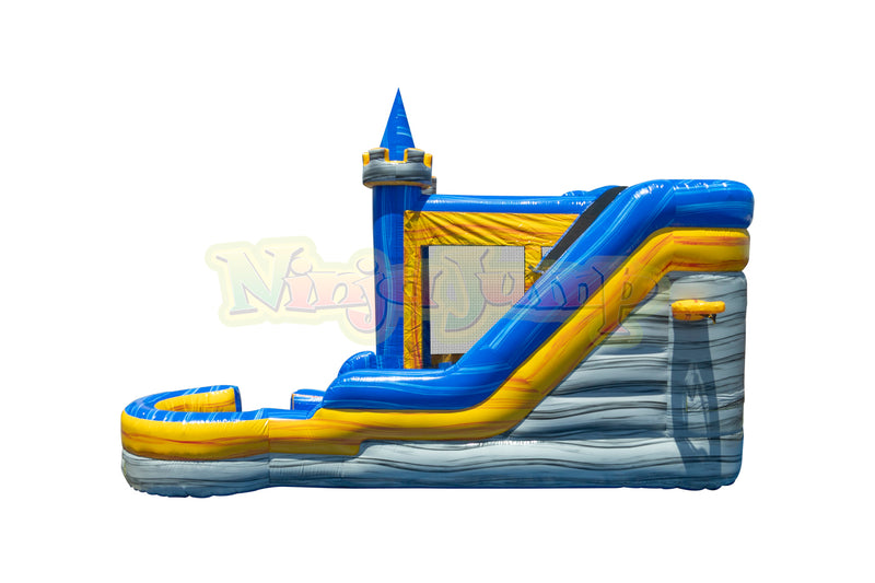 Orange Crush Module Combo 7 Inflated Pool-BB2347