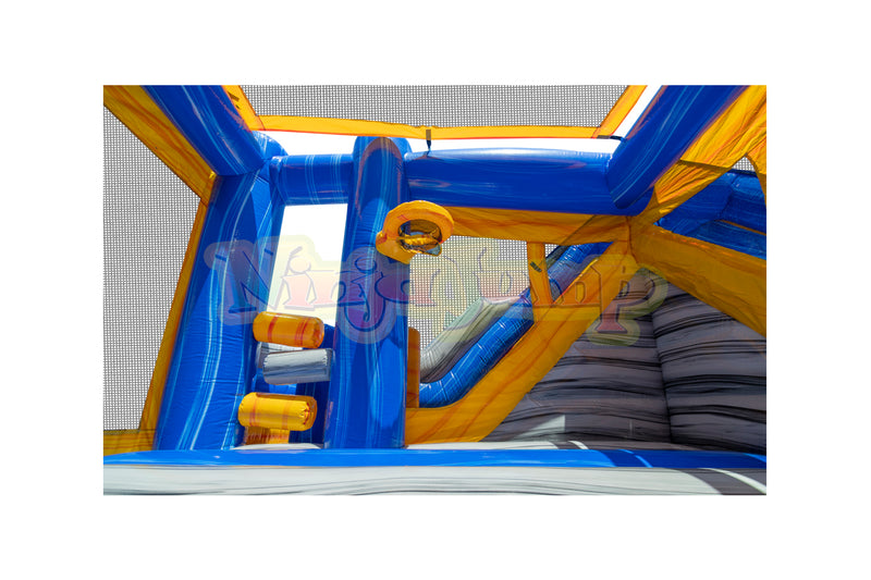 Orange Crush Module Combo 7 Inflated Pool-BB2347