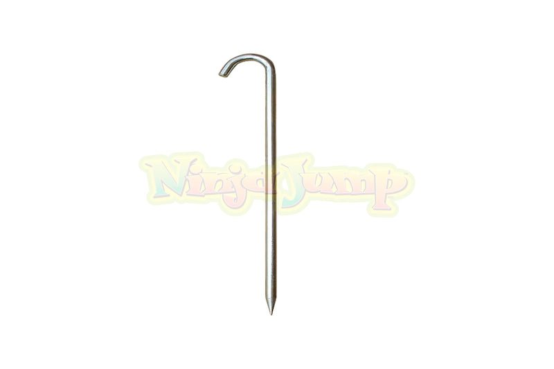 18" x 5/8" D Steel Hook Stakes-BB1471