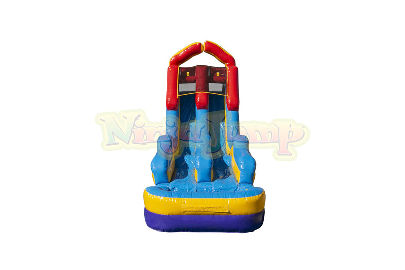 Monster Splash Water Slide with Pool-BB1591-TX