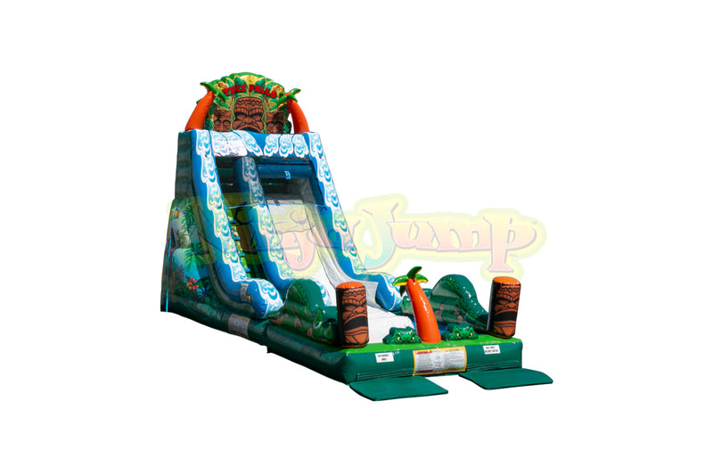 Tiki Falls Slide with Detachable Pool-BB1594