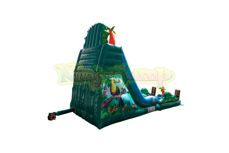 Tiki Falls Slide with Detachable Pool-BB1594-TX