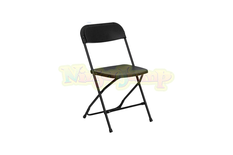 Plastic Chair Adult Black (10 pc. pack)-BB1943