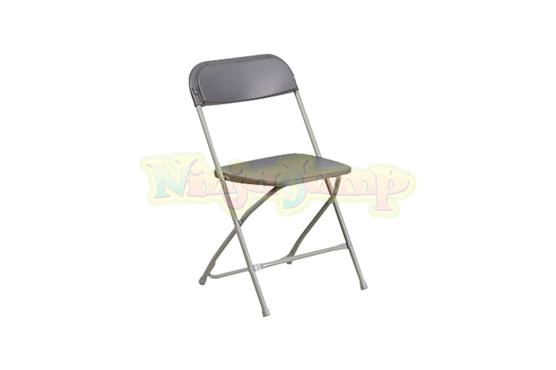 Plastic Chair Adult Gray (10 pc. pack)-BB1950