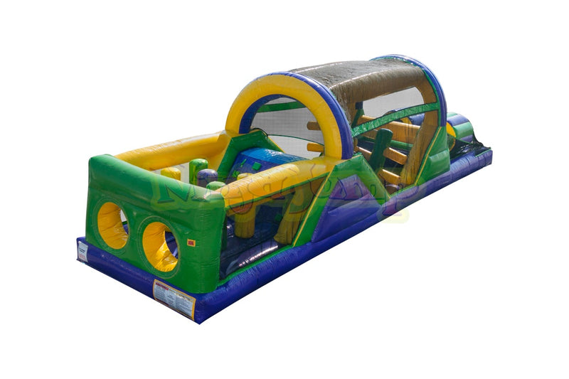 40' Backyard Obstacle Challenge 2 (Lime Green)-BB2295
