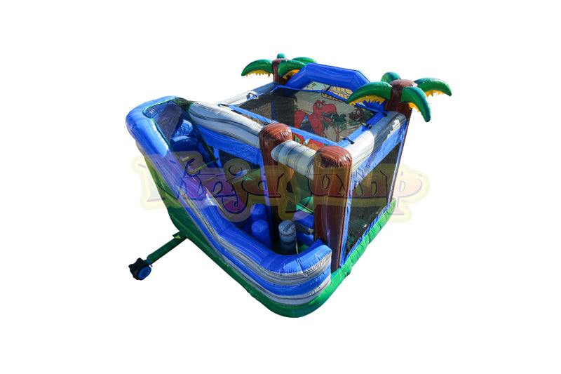 Dino World Combo 7 Inflatable Pool-BB2154