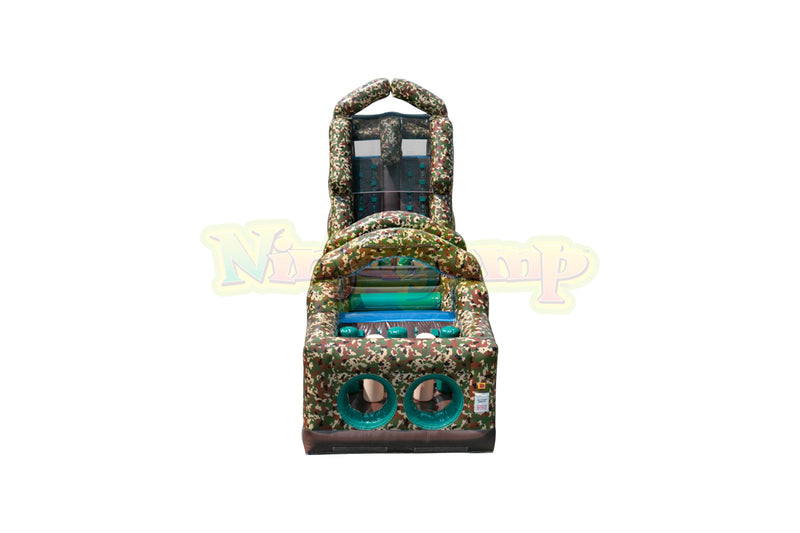 70' Obstacle Course (Miltary Monster Obstacle Course & Military Monster Dry Slide)-BB2239