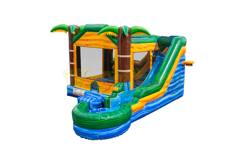 Tropical Breeze Combo 7 Inflatable Pool-BB2259