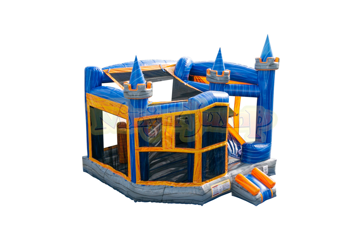 Ninja-Jump-Orange Crush 5 in 1 Castle Module Combo-BB2321-TX