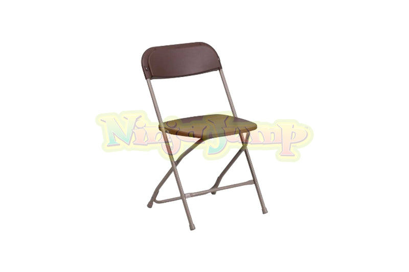 Plastic Chair Adult Brown (10 pc. pack)-BB1951