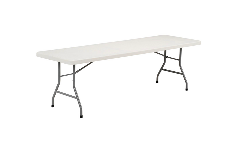 Plastic Rectangular Table (8')-BB1952