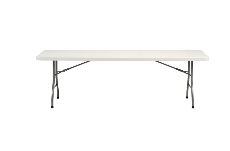 Plastic Rectangular Table (8')-BB1952