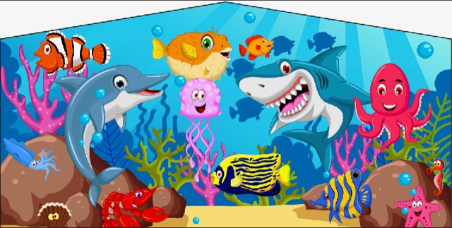 Under the Sea Art Panel-BB2366