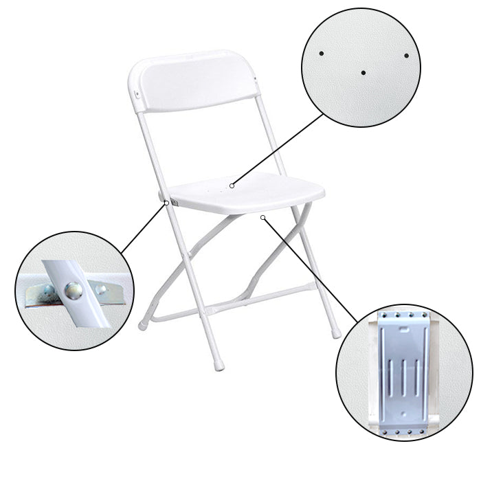 Plastic Chair Adult Gray (10 pc. pack)-BB1950-TX