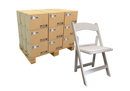 Pallet of Resin Folding Chair-Adult (100 chairs)